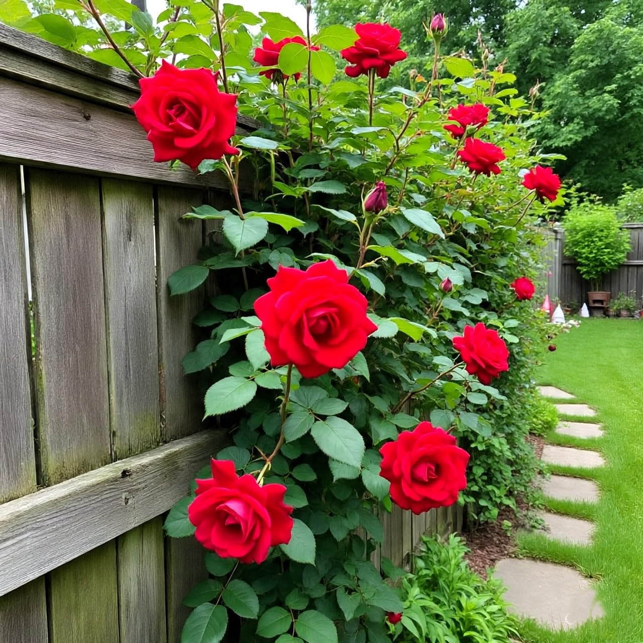 Earth Hopper Climbing Rose Hybrid Seeds Pack - Large Flowers- 70 Easy-to-Grow Seeds for Vibrant Blooms, Suitable for All Indian Climates (ALL IN ONE MIX) - Image 7 thumbnail
