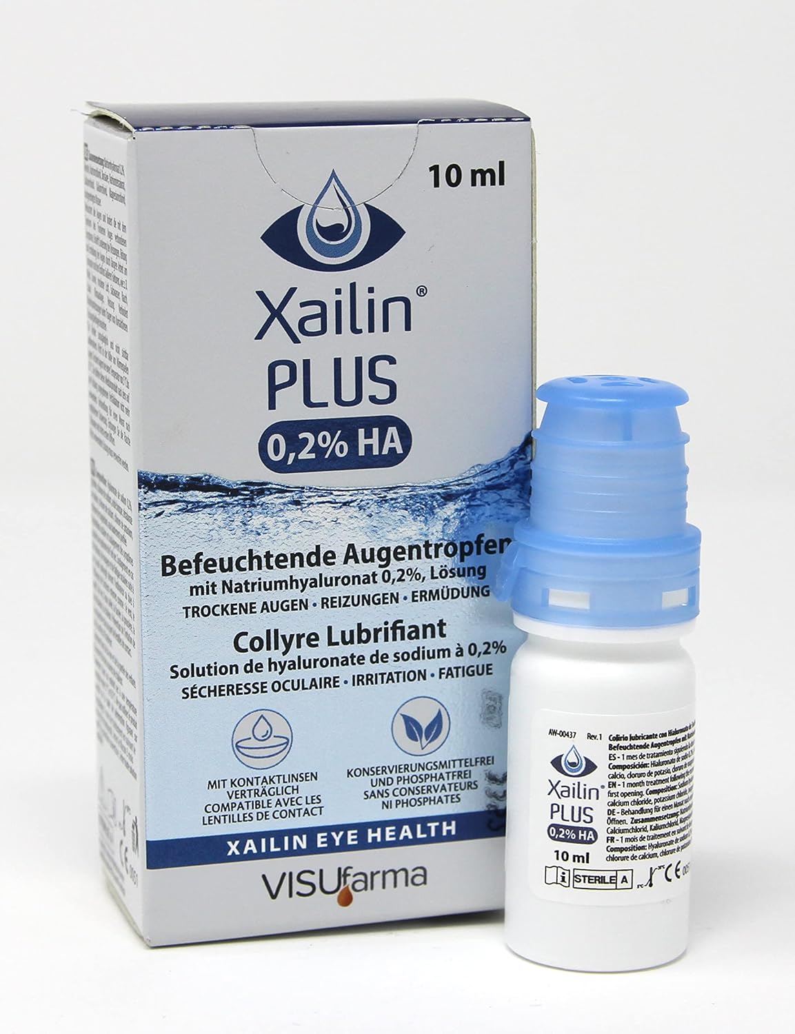 Xailin Plus 0.2 Eye Drops 10 Millilitres x1 Pack Amazon.co.uk