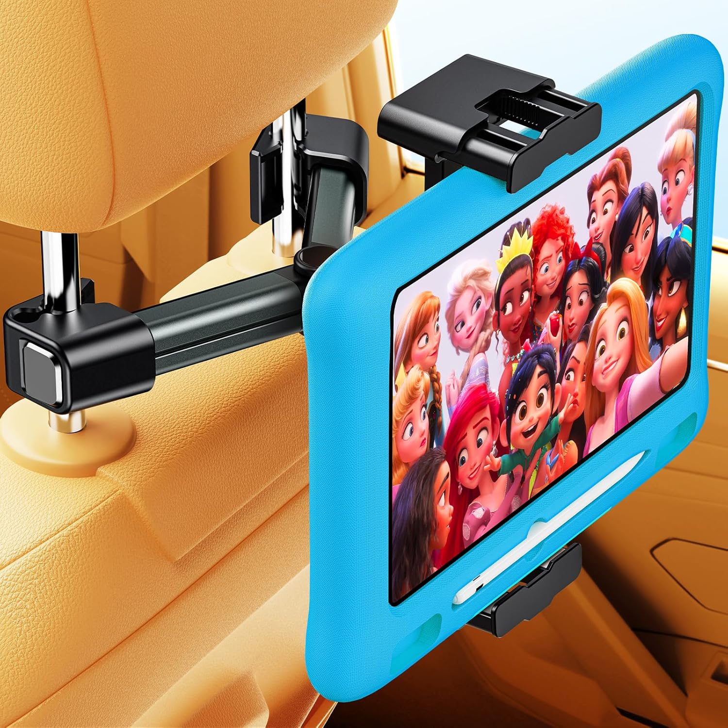 TAZENI Tablet iPad Holder for Car Mount Backseat Headrest Fit Thick Case Fit iPad Tablet Car Holder Mount – Car Fit iPad Tablet Holder Back Seat Car Travel Road Trip Essentials Kids 4-12.9‘’ Devices TAZENI Tablet iPad Holder for Car Mount Backseat Headrest Fit Thick Case Fit iPad Tablet Car Holder Mount – Car Fit iPad Tablet Holder Back Seat Car Travel Road Trip Essentials Kids 4-12.9‘’ Devices