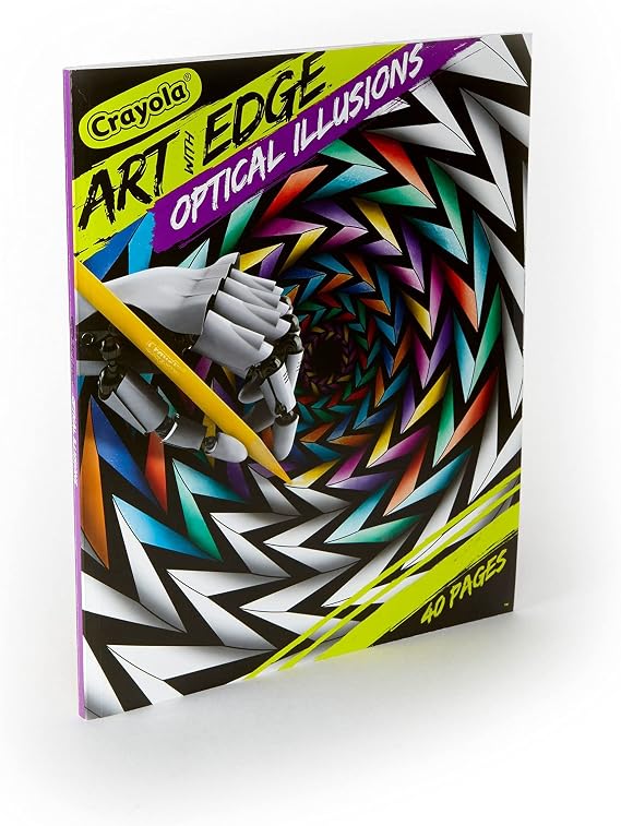 Crayola Optical Illusions Coloring Book Optical Illusions