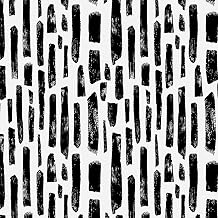 CiCiwind Black and White Peel and Stick Wallpaper Modern Wallpaper