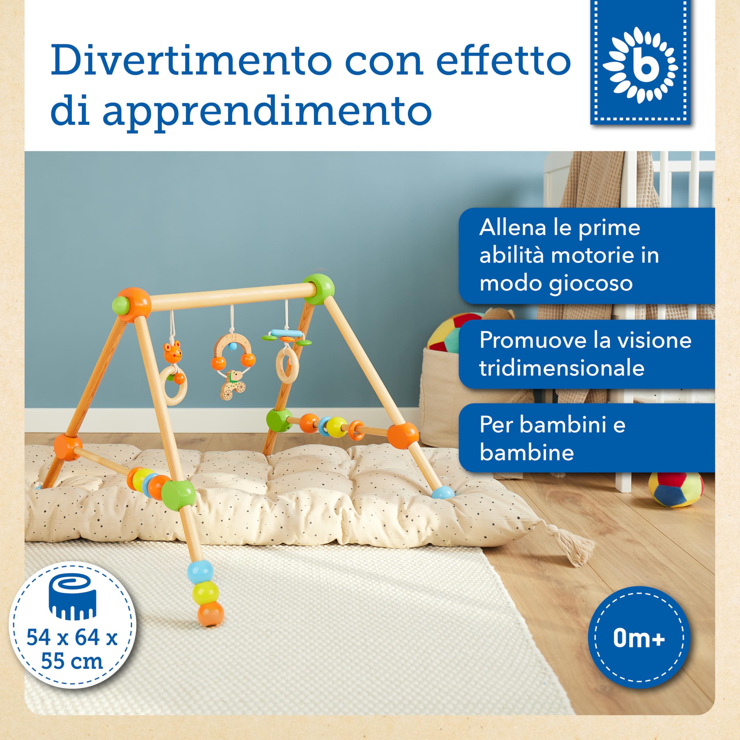 Bieco, gioco per bambini, a trapezio, grande scelta