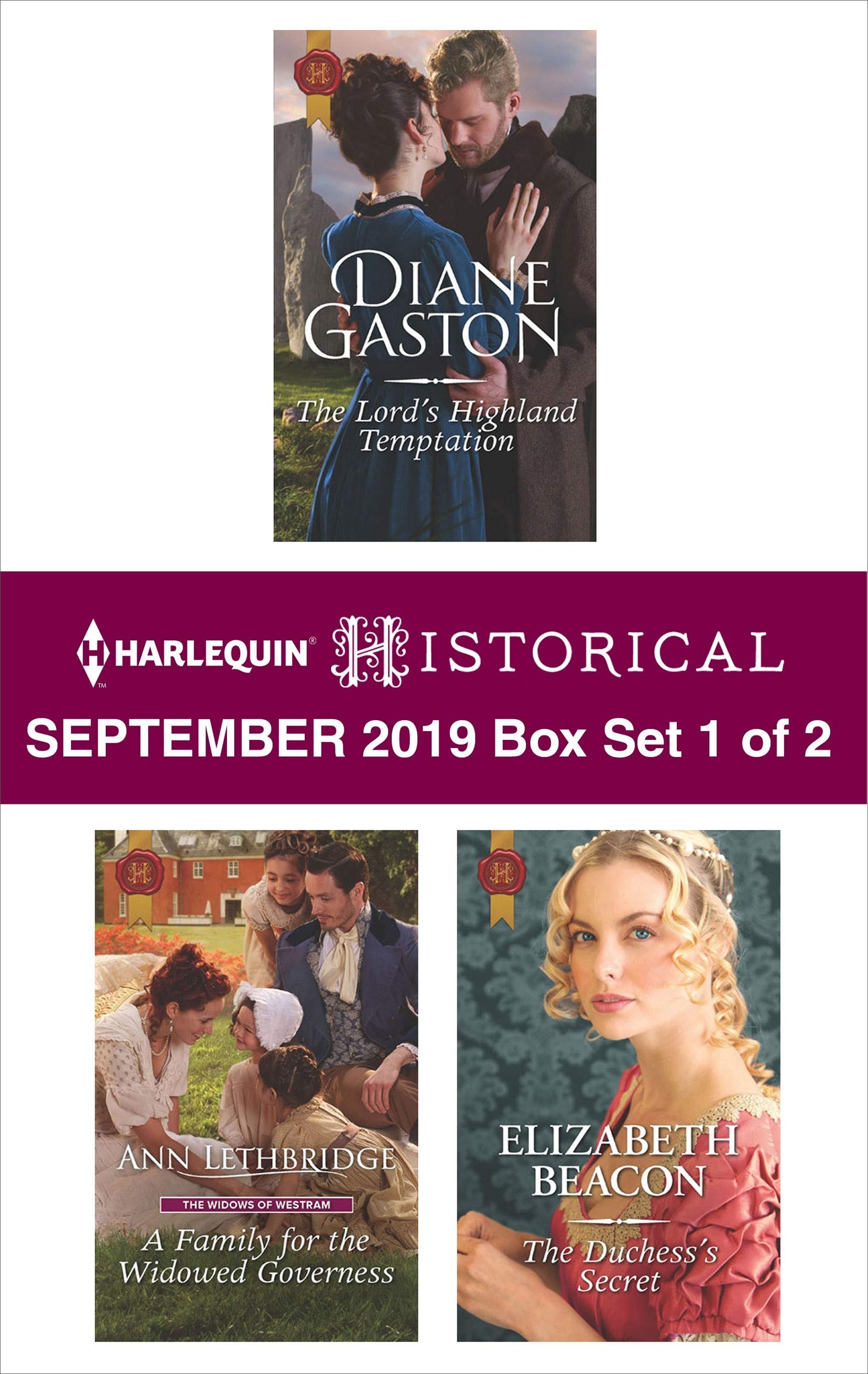 Buy Harlequin Historical September 2019 - Box Set 1 of 2 — BookShops.in