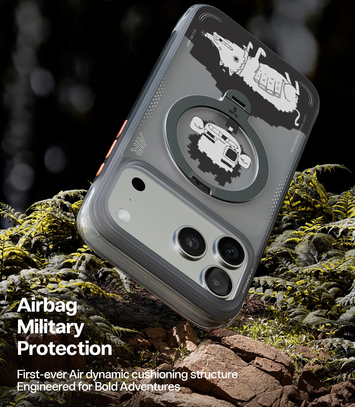 Amazon.com: TORRAS X GAWX Q3 Air Limited Edition Case for iPhone