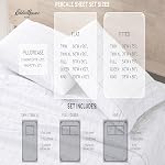 Eddie Bauer - Twin Sheet Set, Cotton Percale Bedding Set, Crisp & Cool Home Decor, Dorm Room Essentials (Kayaks White, Twin)
