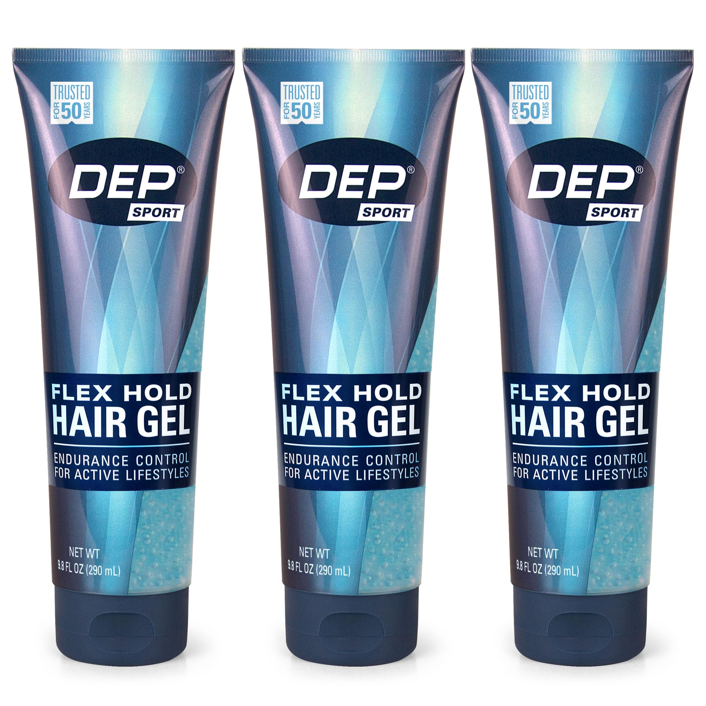 DEP Sport Endurance Hair Styling Gel, 9.8 Ounce (Pack of 3)