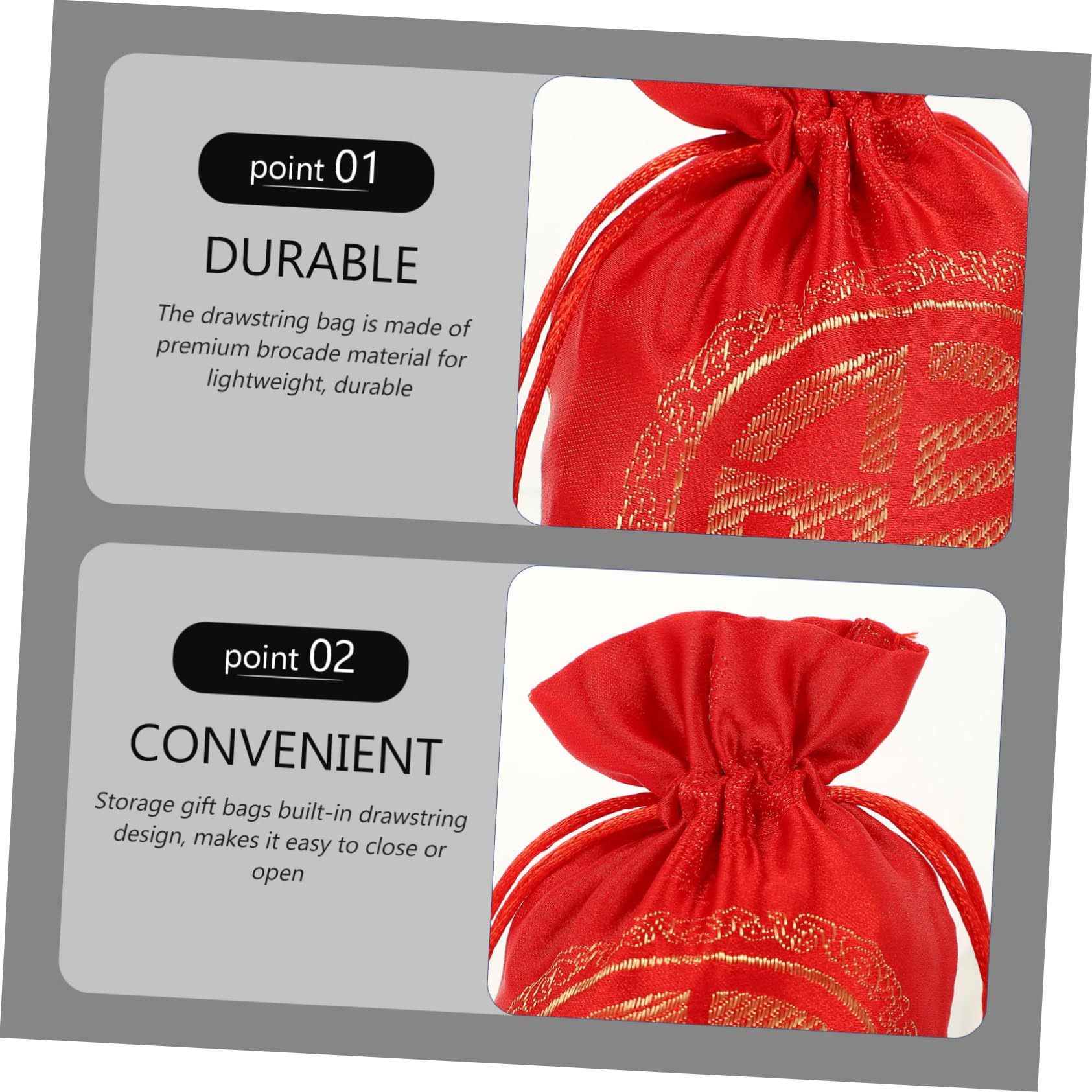 Beavorty 60 Pz Borsa sacchetti di caramelle sacchetti per bomboniere per gli invitati borsa trucco make up bag sacchettini bomboniere piccola custodia per gioielli piccoli sacchetti