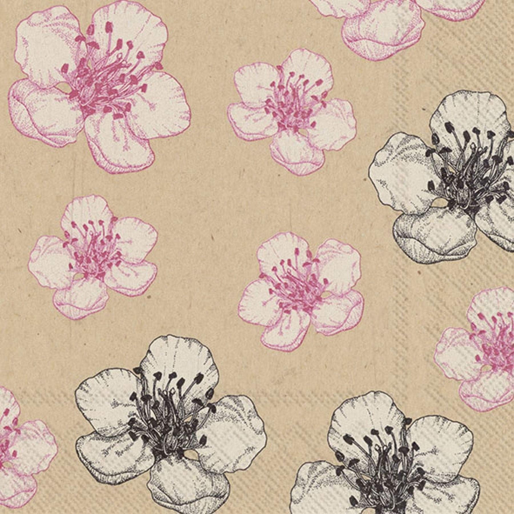 IHR20 Luxury Paper Luncheon Napkins- Kim (Rose)