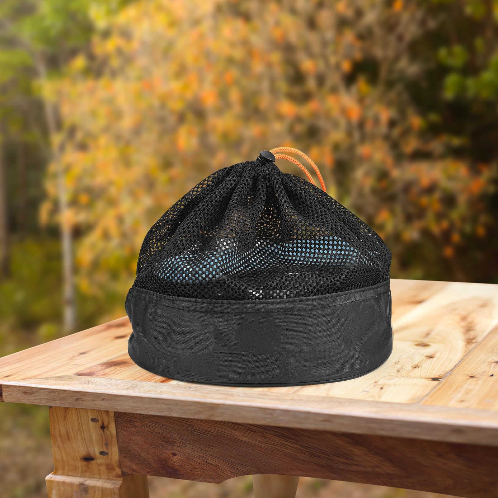 Juego de cubertería de camping, 10 unidades, acero inoxidable, con plato, cuenco, taza, tenedor, cuchara y bolsa para cubiertos, bolsa de almacenamiento, ligera para camping, senderismo y picnics