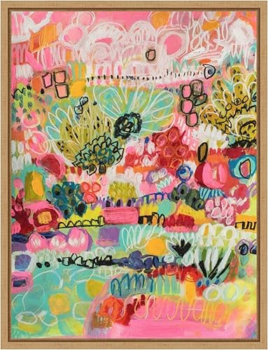 Miniatura 9 de Amanti Art Karen Fields - Lienzo enmarcado para pared, 24 x 18 pulgadas, jardín bohemio III por Karen Fields, lienzo enmarcado para pared, arte