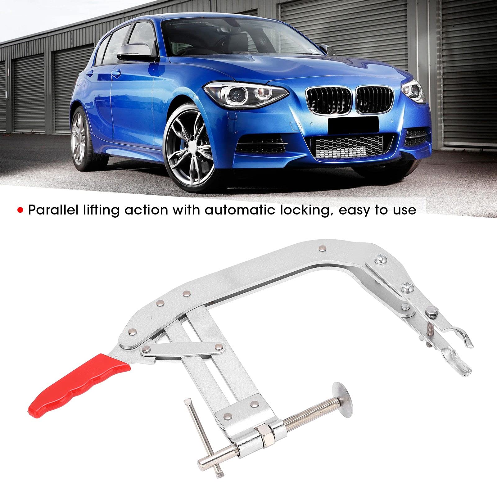 Compressore universale per molle valvole da 8 pollici, in lega di alluminio, per compressione del motore automobilistico, utensile manuale durevole ed efficiente per la manutenzione dell'auto