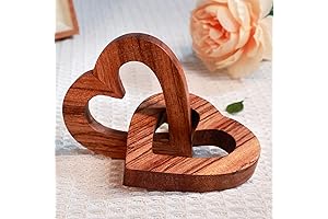 Valentine's Day Heartwarming Linked Keepsake Heart Gift