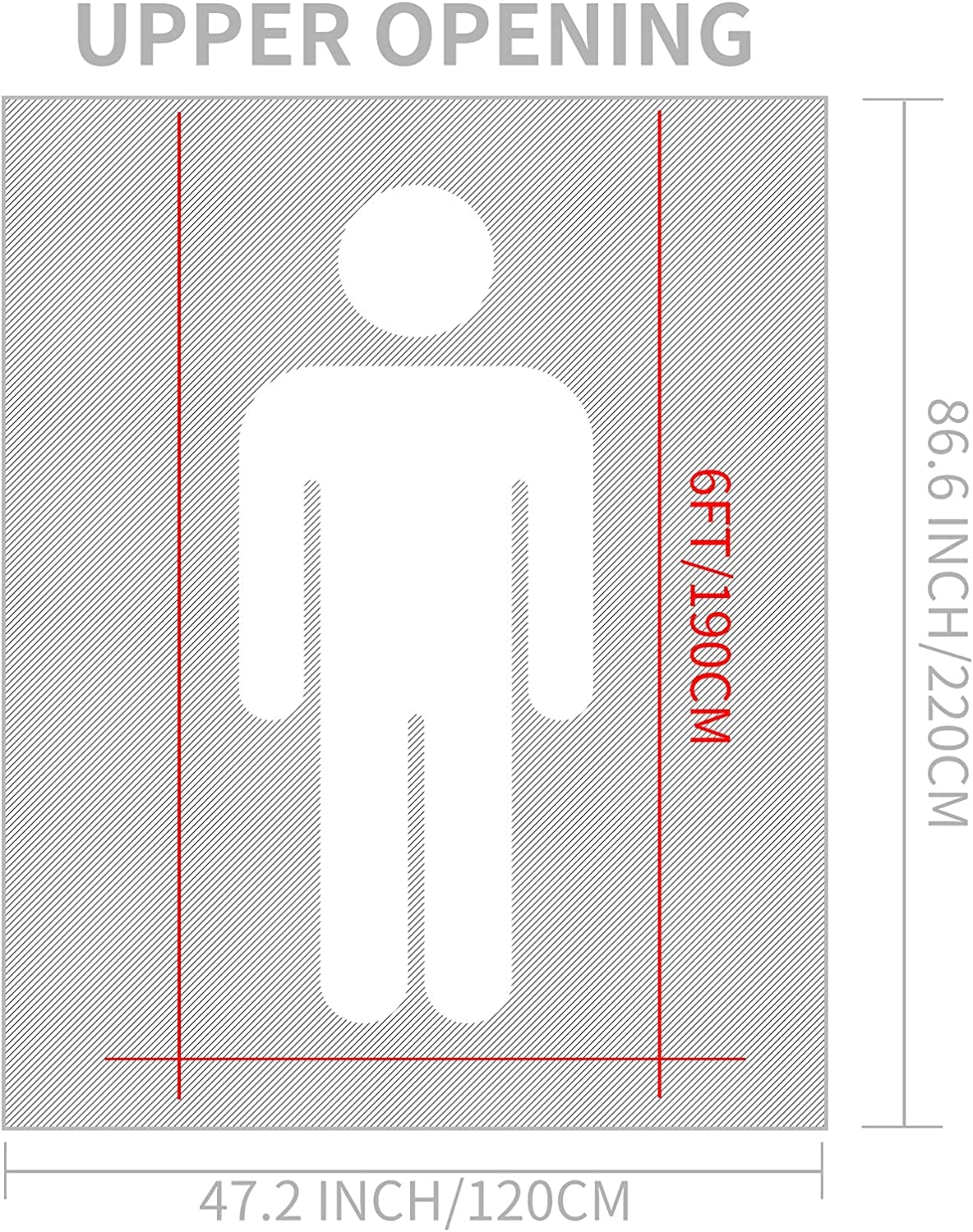 Forros De Manta De Sauna Desechables De Plástico para Envolver El Cuerpo, Bolsas De Plástico para Sauna, 50 Piezas De 86 X 47 Pulgadas, Láminas De Plástico para Envoltura Corporal, Accesorios De Man
