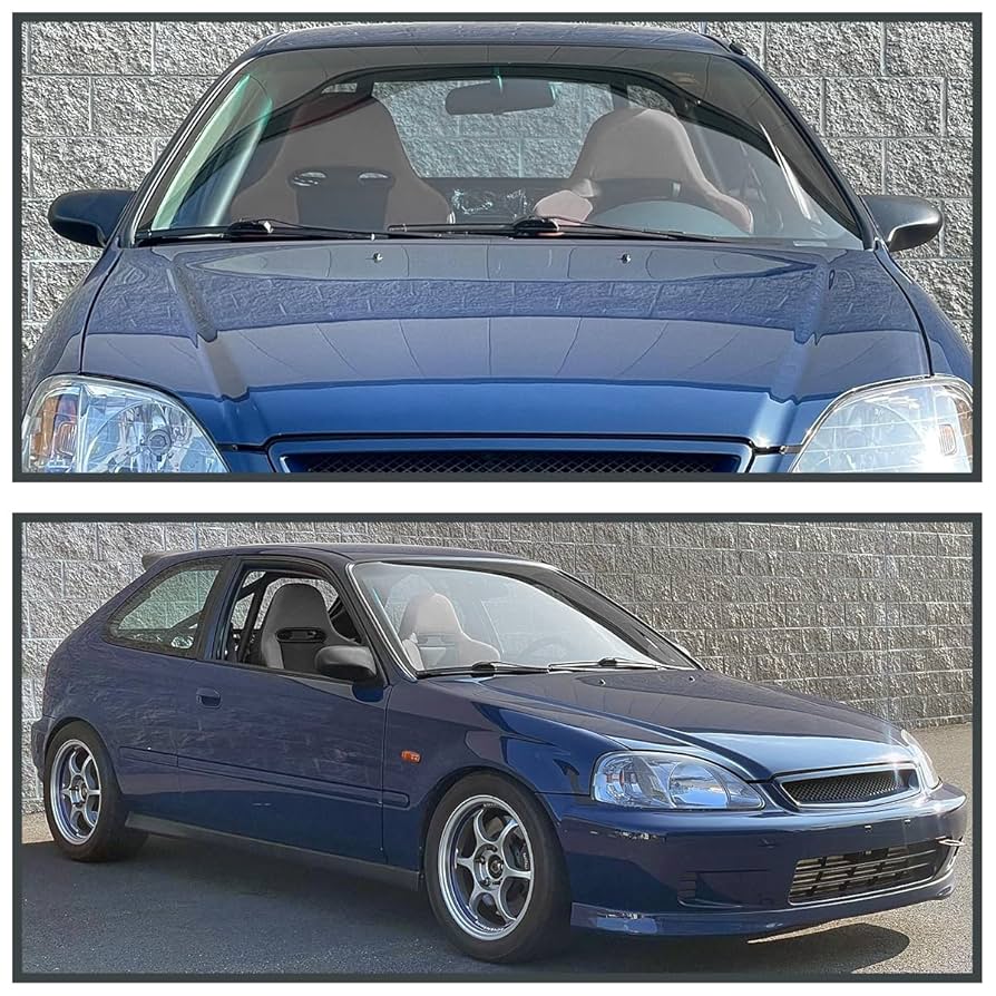 税込JDM シビック EK EG リアキャンバー 調整 アッパーアーム 紫