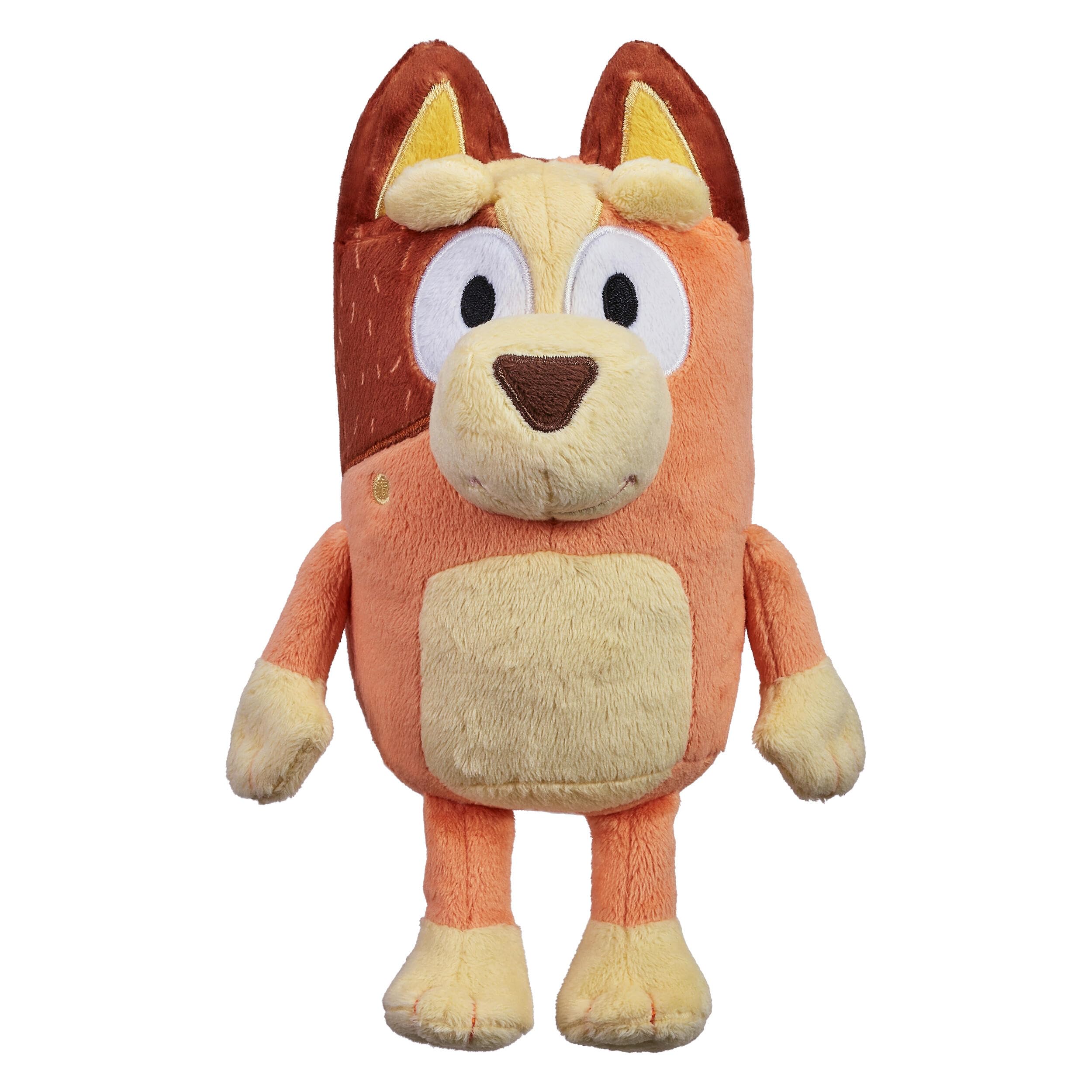BlueY Heeler Family Plush Set 4 Pl | Weiche Bluey Charaktere, Bingo, Bandit und Chili, kuschelige Plüschtiere für Kinder ab 3 Jahren