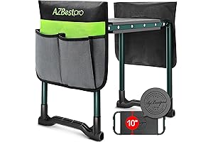 10" Raised Gardening Kneeler, Gardening Bench Kneeler and Seat 2024 Upgraded