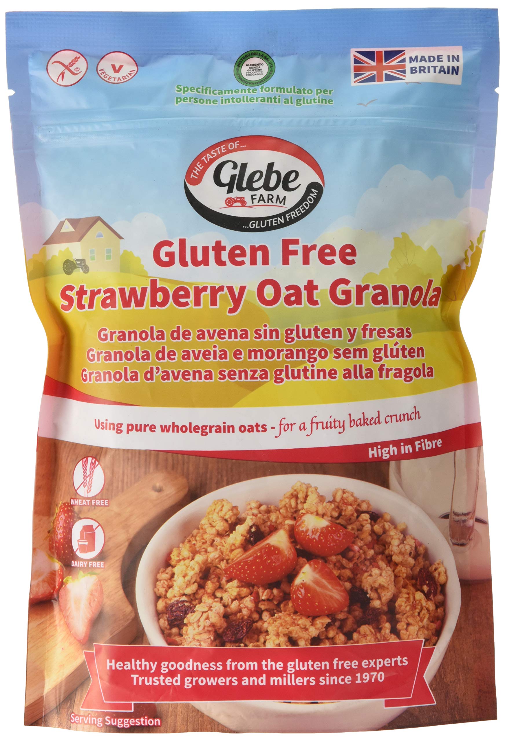 Glebe Farm Strawberry Granola 325 g