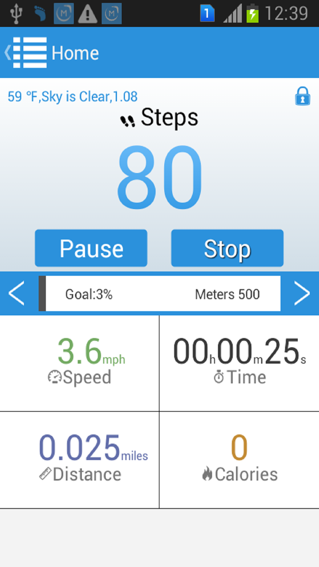 Easy Pedometer App on Amazon Appstore