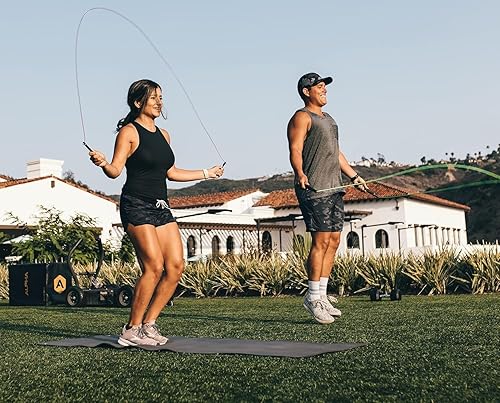 Miniatura 8 de EliteSRS Jumps Premium - Alfombrilla antideslizante de gran formato para entrenamiento en casa, adecuada para todas las superficies