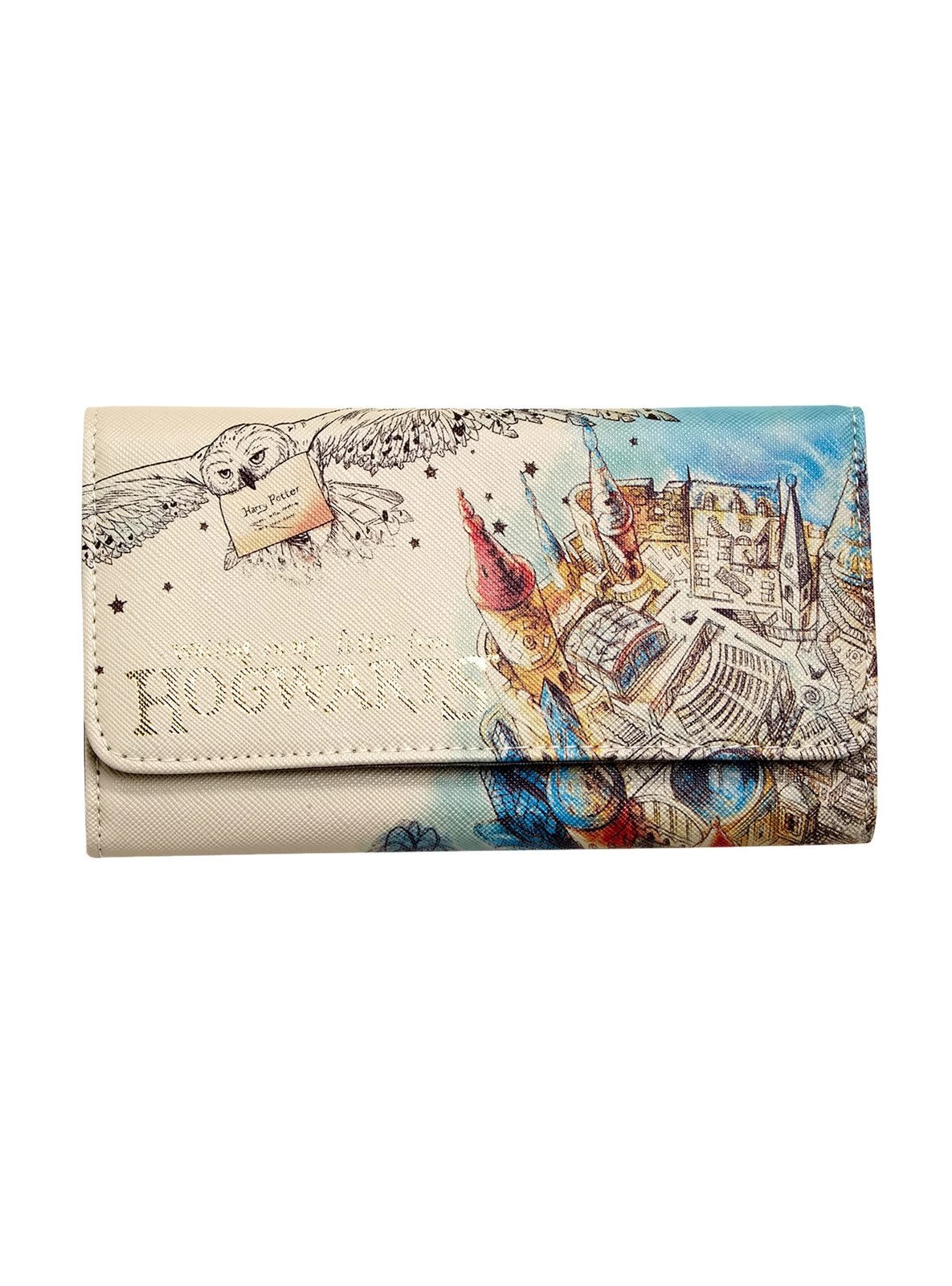 Harry Potter Hogwarts Watercolor Wallet