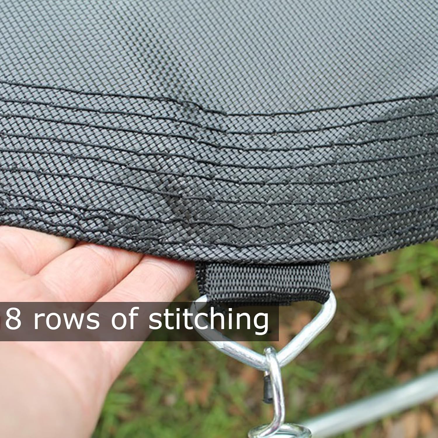 6/8/10FT Trampoline Replacement Mattress Outdoor Wear-Resistant Bouncing Mats Round Trampoline Accessories Jump Cloth