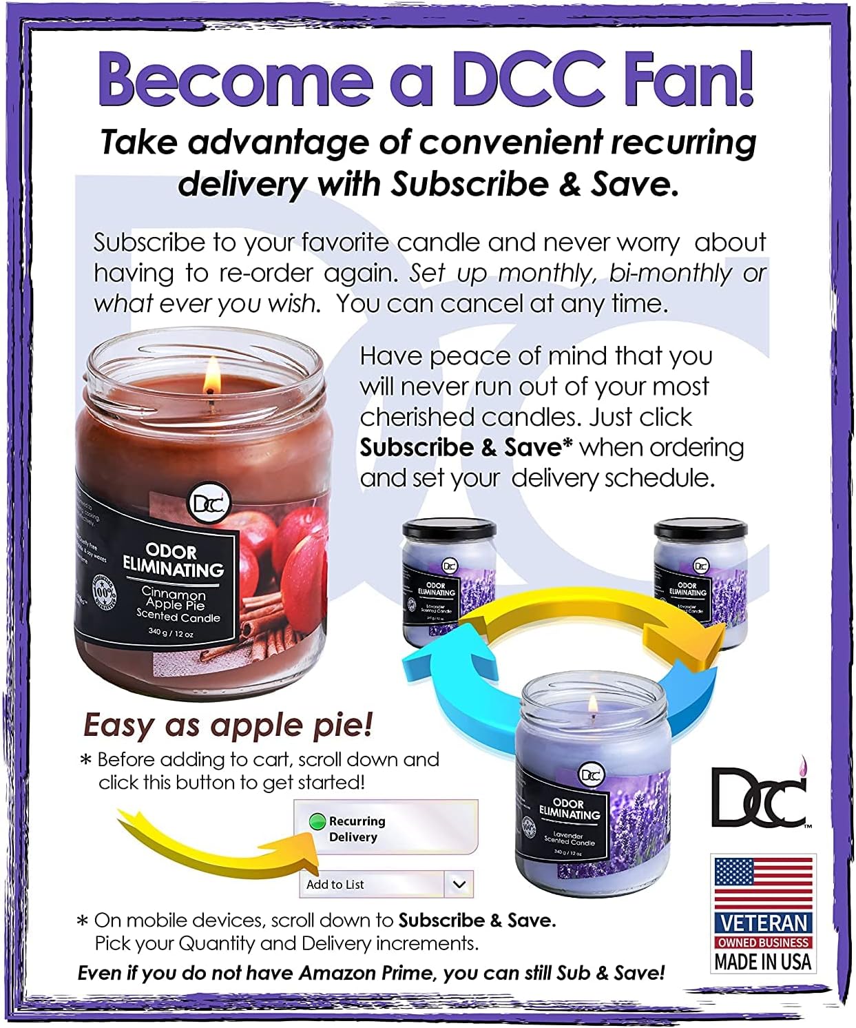 Cranberry Punch Odor Eliminating Highly Fragranced Candle - Eliminates 95% of Pet, Smoke, Food, and Other Smells Quickly - Up to 80 Hour Burn time - 12 Ounce Premium Soy Blend - Image 6