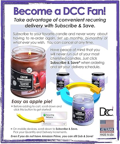 Miniatura 4 de Vela altamente perfumada que elimina el olor de bambú, elimina el 95% de los olores de mascotas, humo, alimentos y otros olores rápidamente, hasta