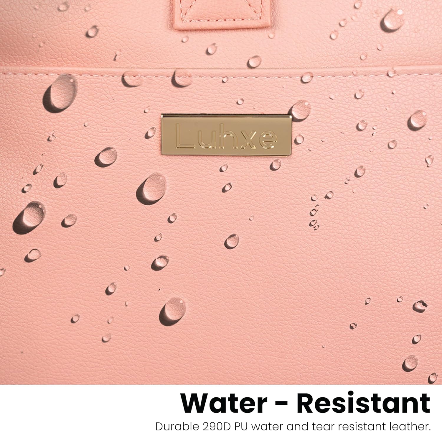 Luhxe Travel Convertible Carry On Garment Roller Bag 2.0 with Shoe Pouch & Detachable Shoulder Strap – Improved Zipper and reinforced straps - Rose - Image 8