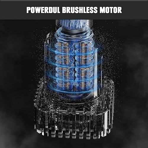 Miniatura 4 de Mellif Bomba de transferencia inalámbrica compatible con batería Dewalt de 20 V Max (solo herramienta), 720 GPH, sin escobillas, bomba de agua