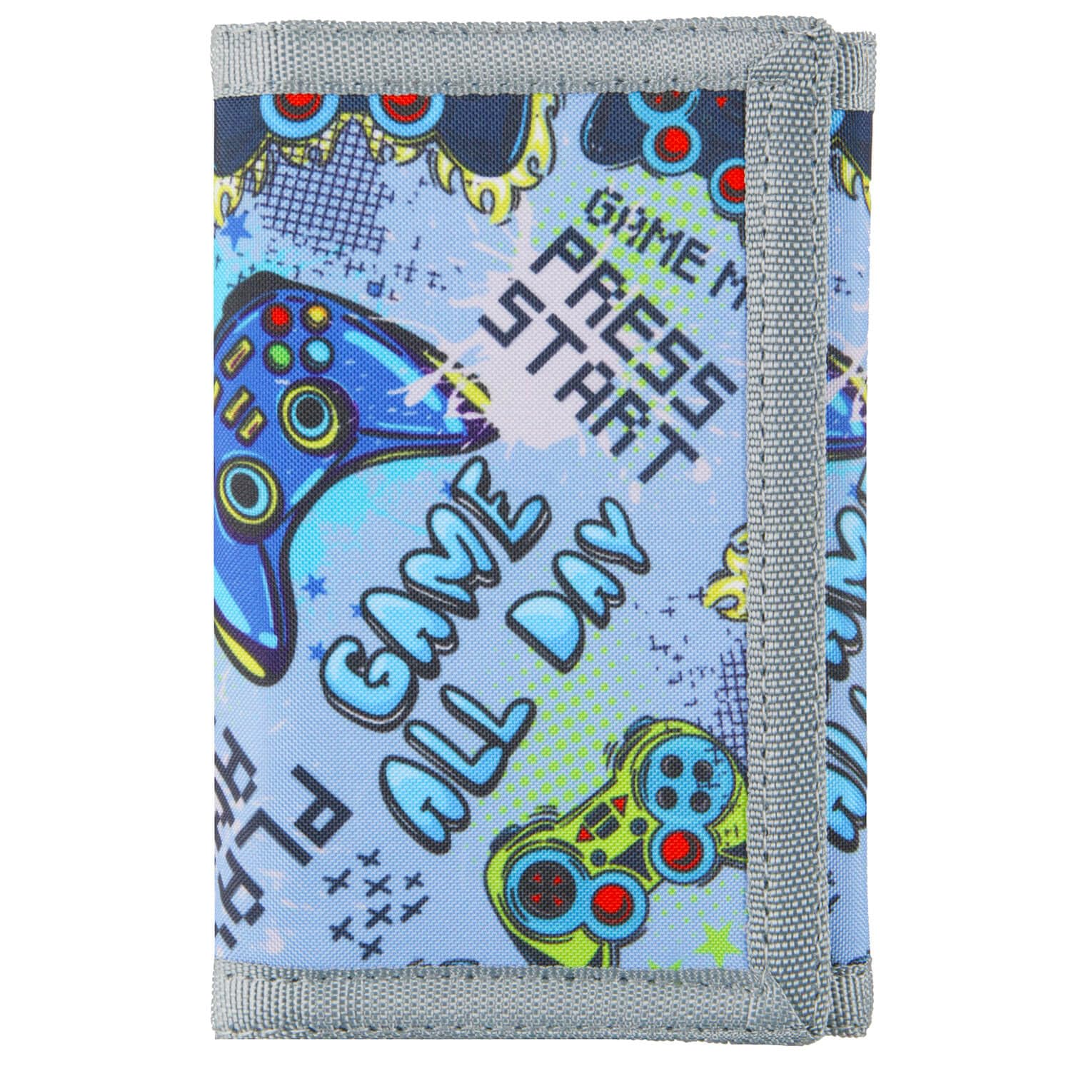 Kids Wallet for Boys Ages 4-12, Video Game Gamer Gaming Boys Wallet, Toddler Wallets with Coin Pocket, Novelty Christmas &amp; Birthday Gift