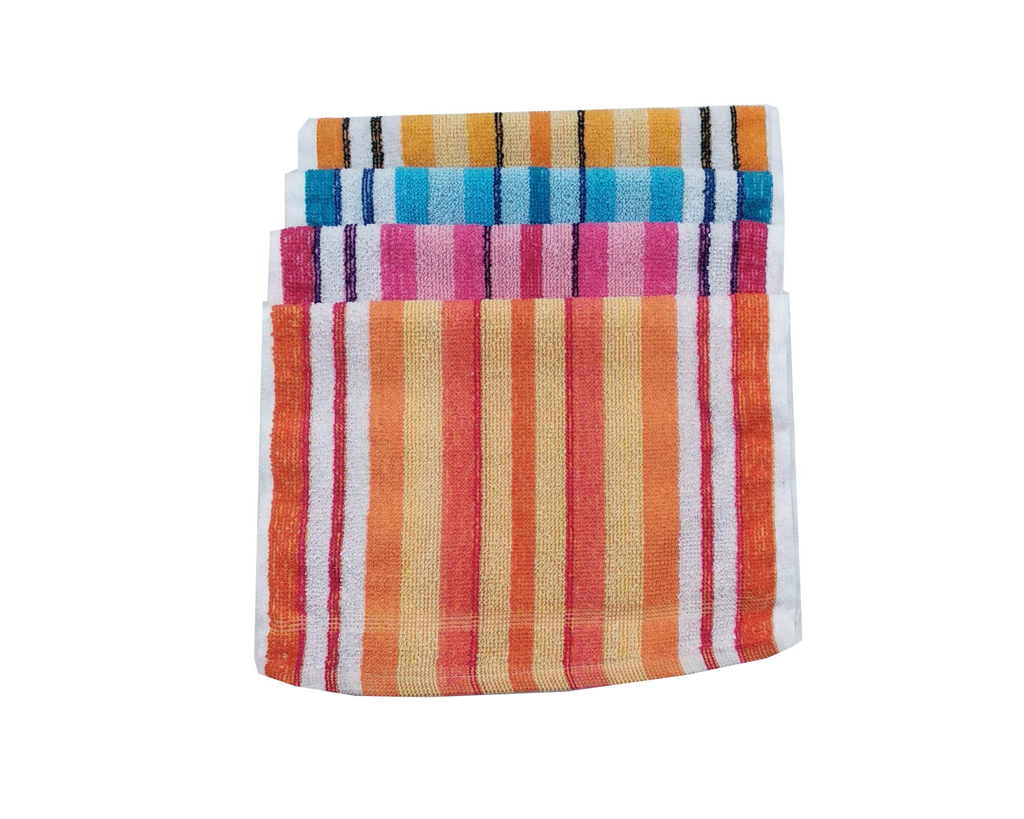 Sparkle Cotton Thin Check Print Hand and Face Towel (Multicolour) - Set of 6 (B07NJ3S3PH) Amazon Price History, Amazon Price Tracker