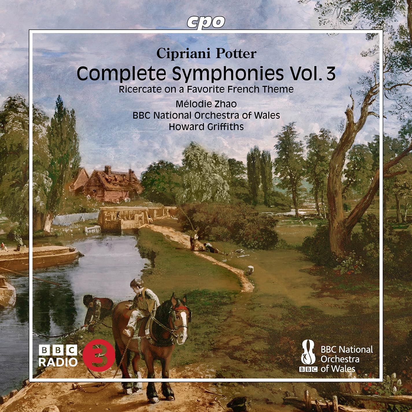 Cipriani Potter: Complete Symphonies, Vol. 3; Ricercate on a Favourite French Theme