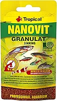 Tropical Ração Para Peixes Nanovit Granulat 10G Para Peixes