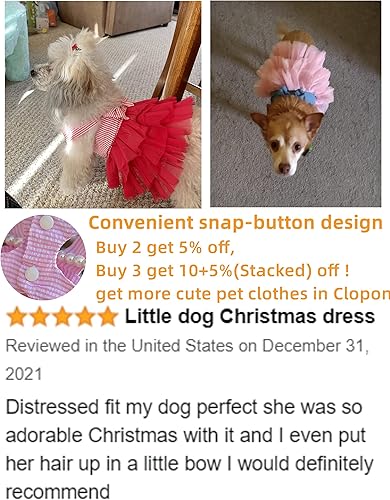 Miniatura 5 de Pet's Cute Halter Bowknot Tutu Vestido Mujer Perro Ropa Niña Perros Yorkie Disfraces Arnés