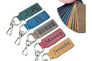 Personalized Leather Keychains For Men And Women