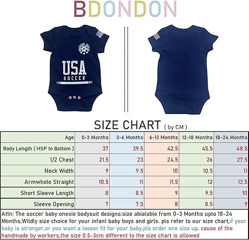 Miniatura 5 de Mameluco de fútbol americano para recién nacido, ropa deportiva única de fútbol americano, traje de fútbol americano para niños pequeños