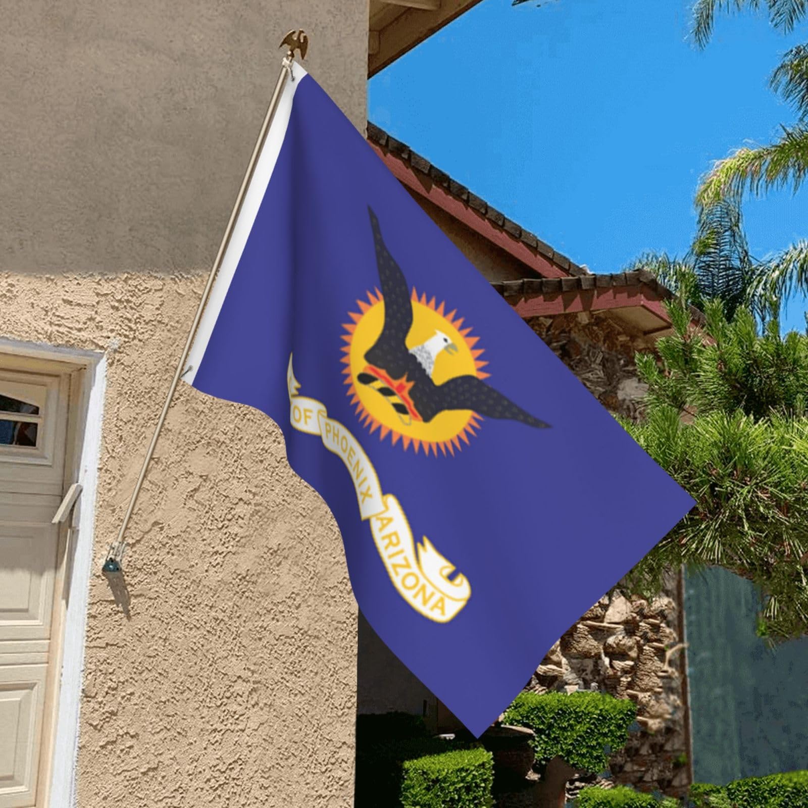 phenix 赤と青の旗 phenix 赤と青の旗