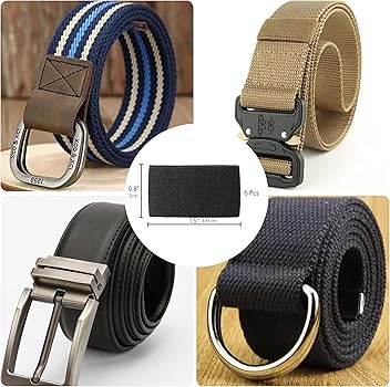 Amazon | [Wisdompro] ベルトループ ベルトキーパー メンズ 伸縮ゴム製