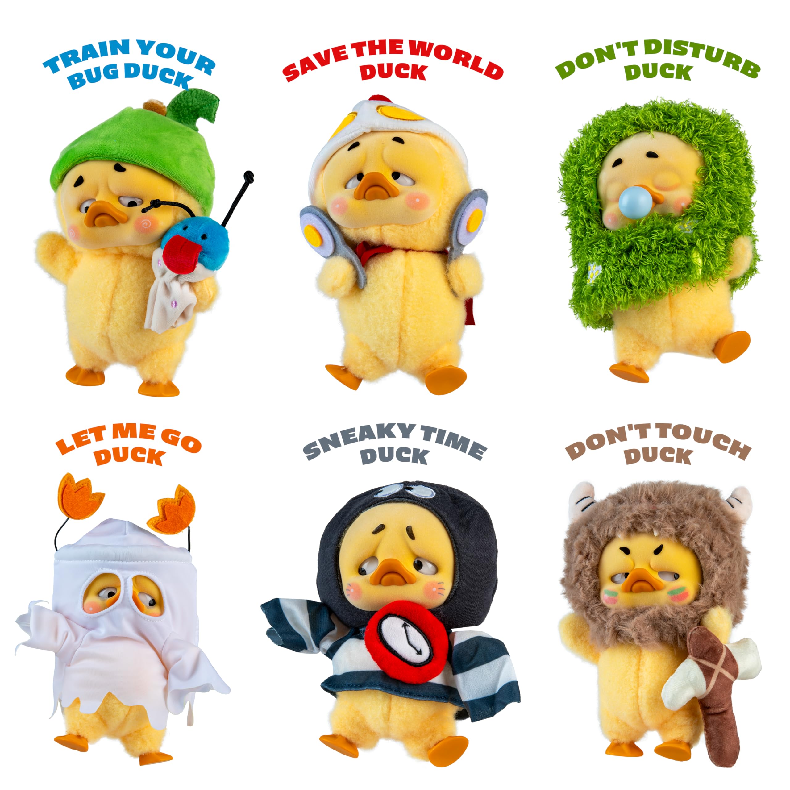 Amazon.co.jp: ORB公式 Upset Duck Blind Box ぬいぐるみ フィギュア