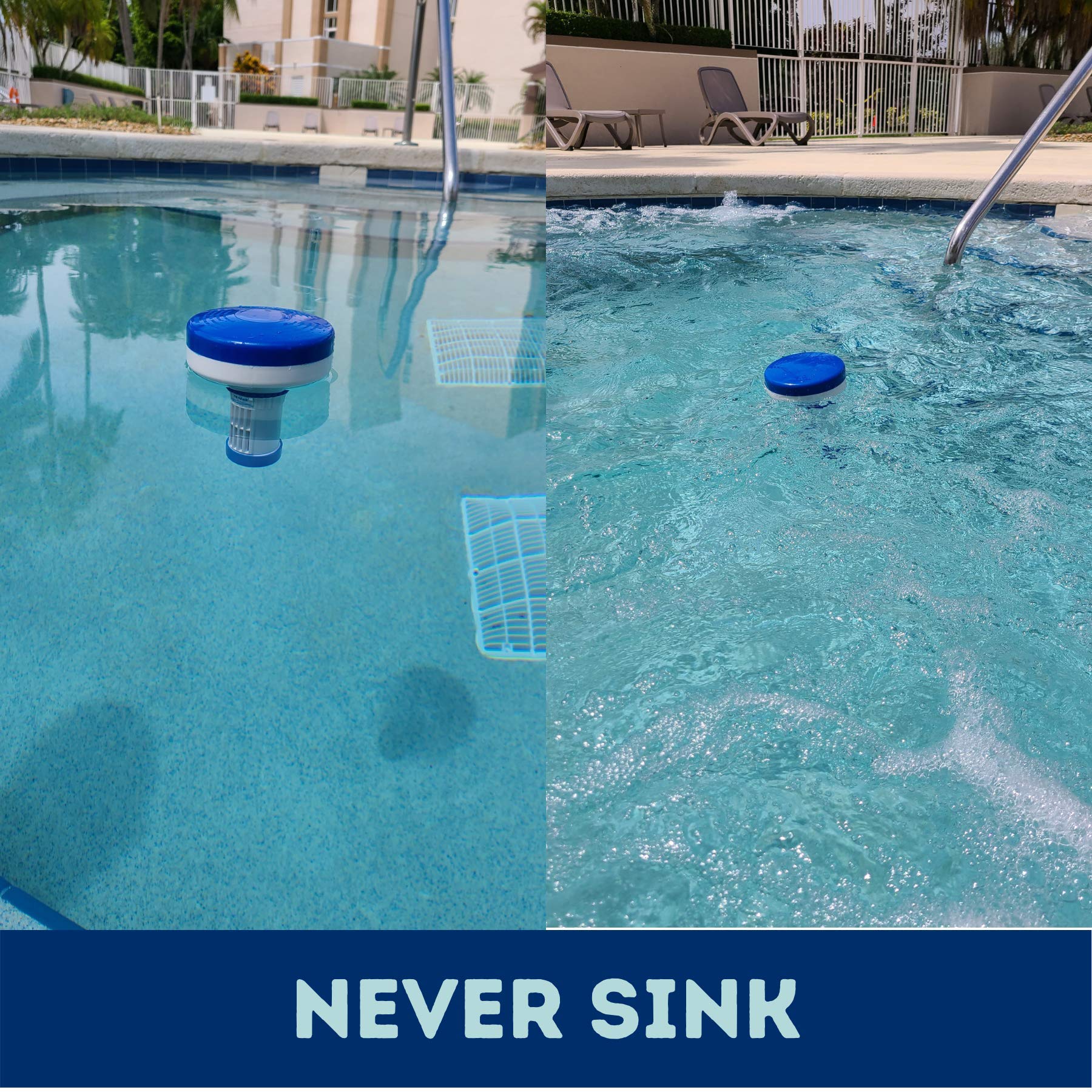 440 Mini Premium Floater Dispenser for Spa, Hot Tub and Small Pools for