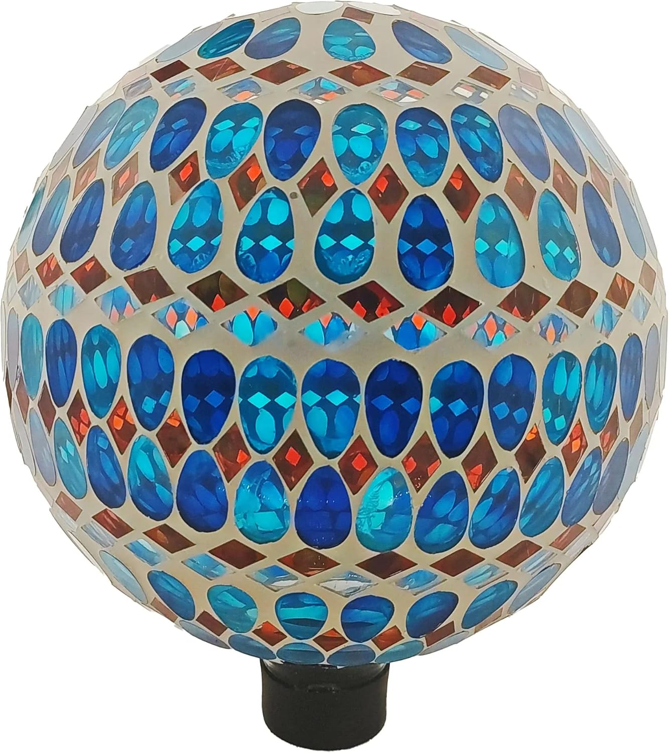 Very Cool Stuff 10" Turquoise Geometric Globe