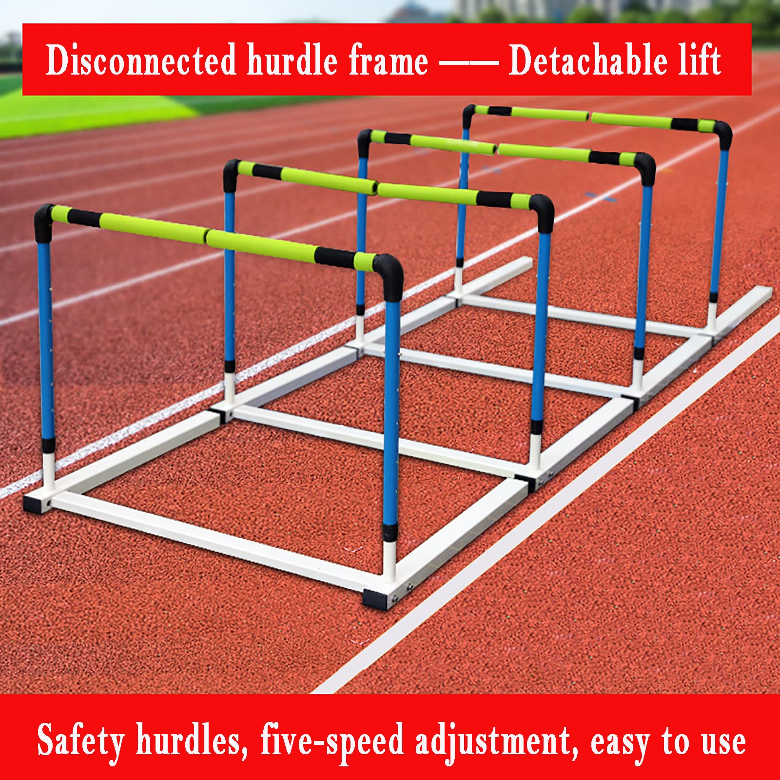 Hikeen Telescopic Soccer Poles, Agility Hurdles, Speed Training - View #2