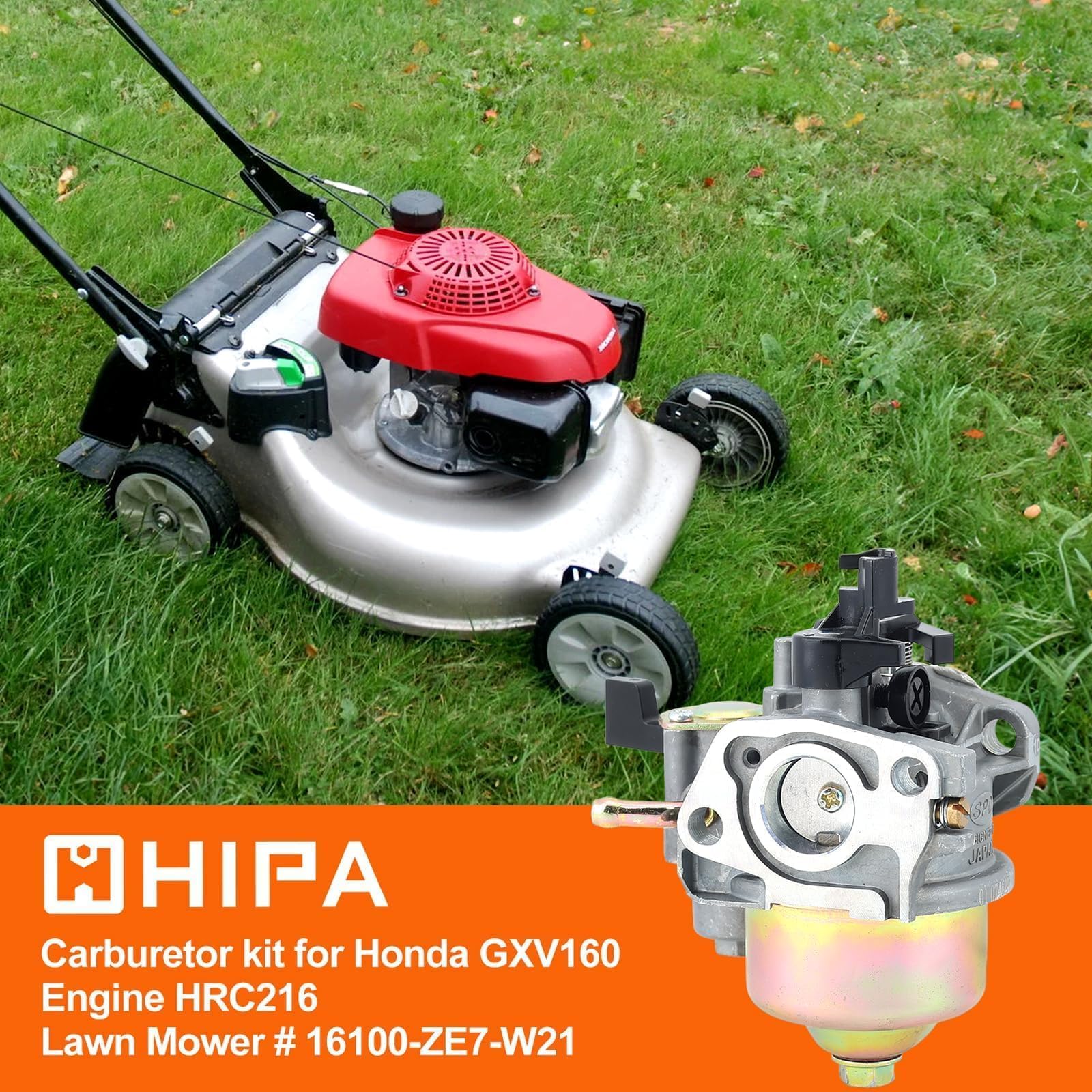 Amazon.com: Hipa HR216 GXV160 Carburetor for Honda HR214 HRC216