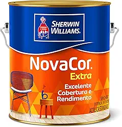 NOVACOR ACRILICO + RENDIMENTO FOSCO BRANCO 3,6 LITROS