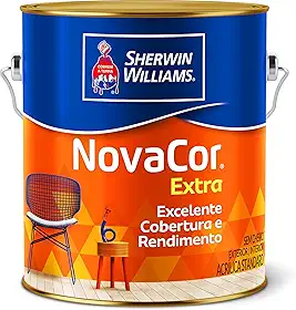 NOVACOR ACRILICO + RENDIMENTO FOSCO BRANCO 3,6 LITROS