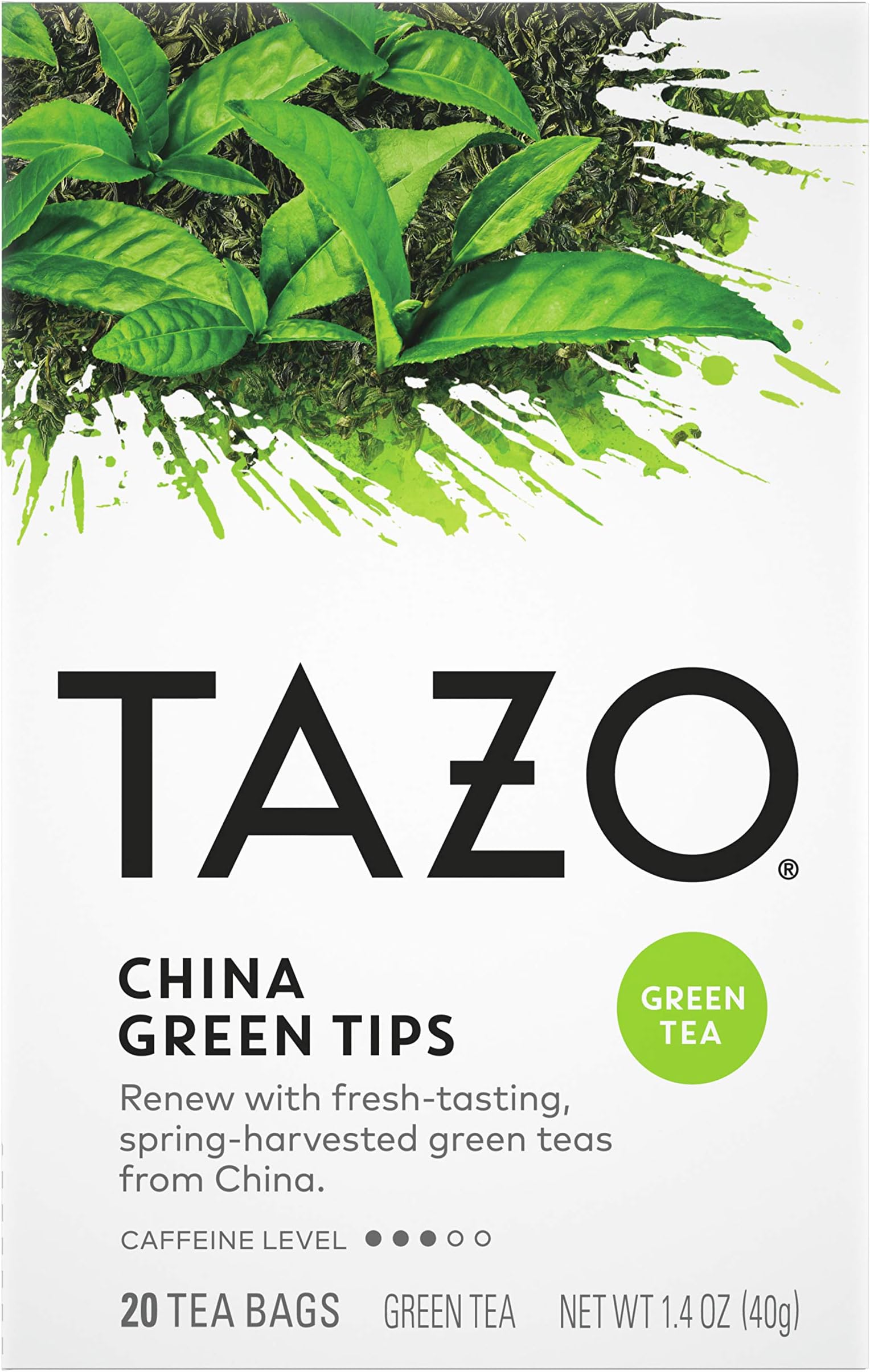 Tazo Zen Green Tea, 20 Count Grocery & Gourmet Food