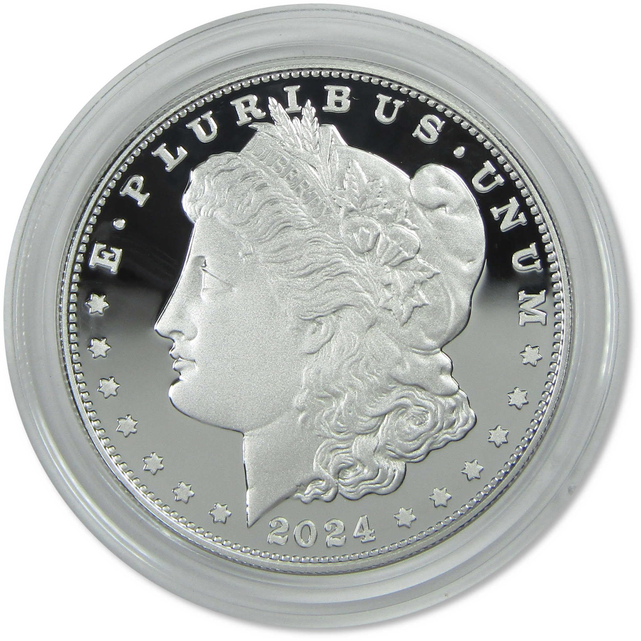 2024 S Morgan Dollar Choice Proof .999 Silver $1 Coin OGP COA at