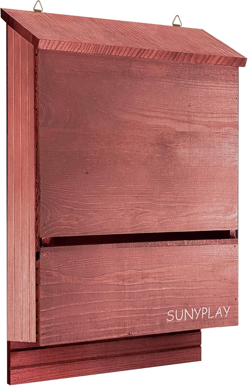 SUNYPLAY Bat House for Outdoors, Large Bat Box Shelter with