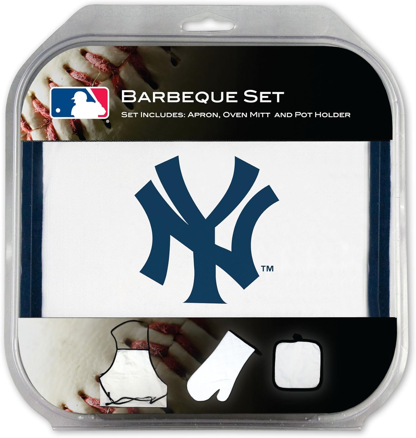 MLB New York Yankees Tailgate Set Sports Fan Aprons