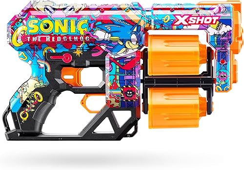 Miniatura 7 de XShot X-Shot-Skins-Series 1-Dread(24 Dardos) Sonic ROBOTNIK